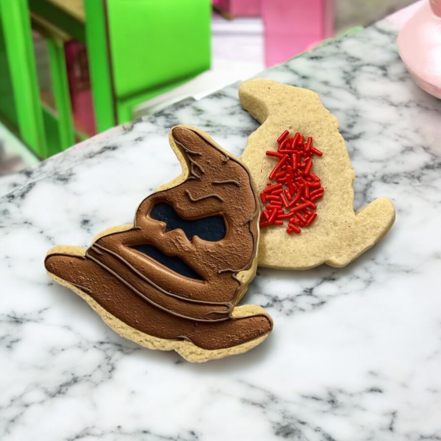 Sorting hat cookie
