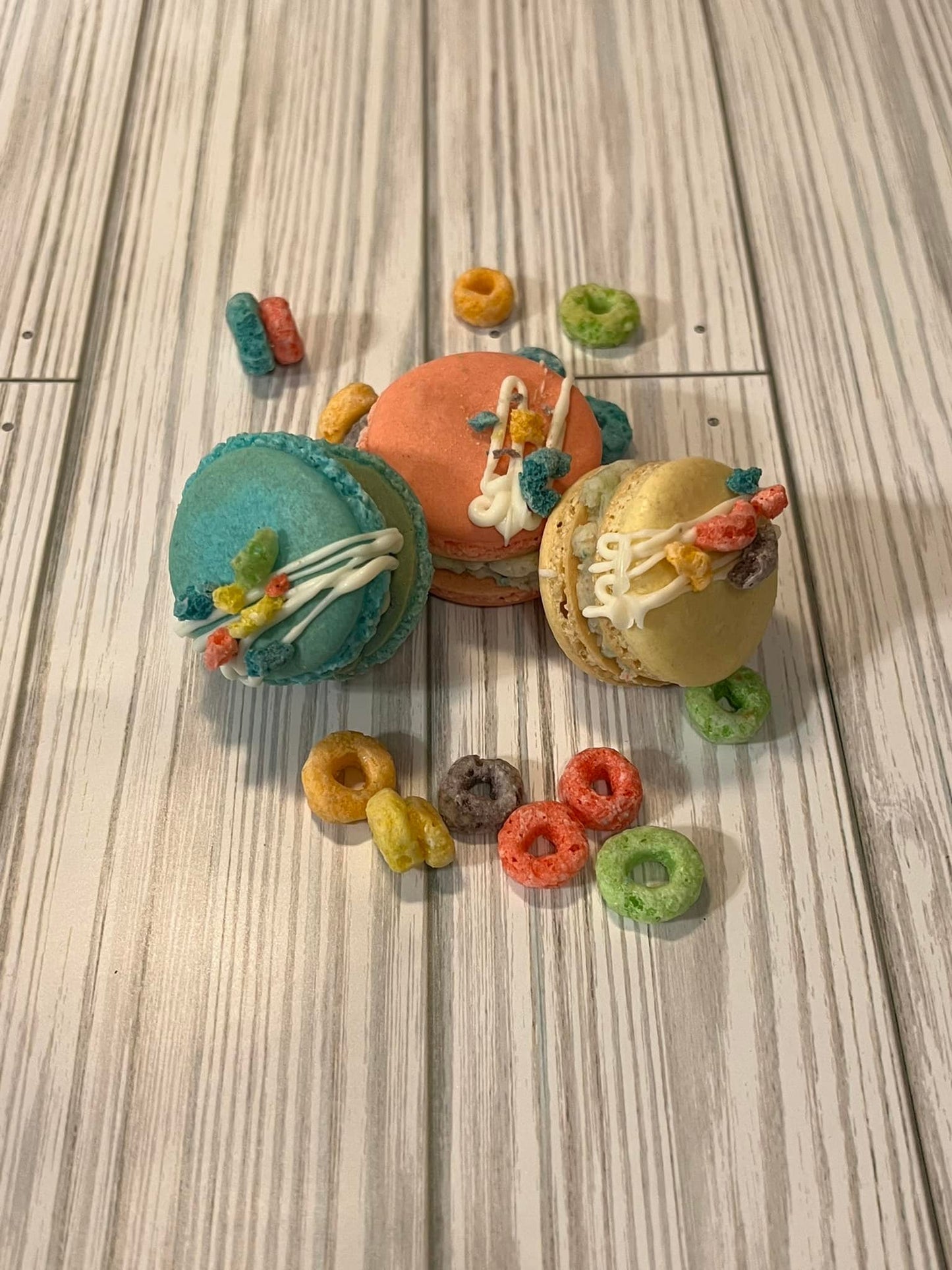 Fruit Loops Macaron Flavor
