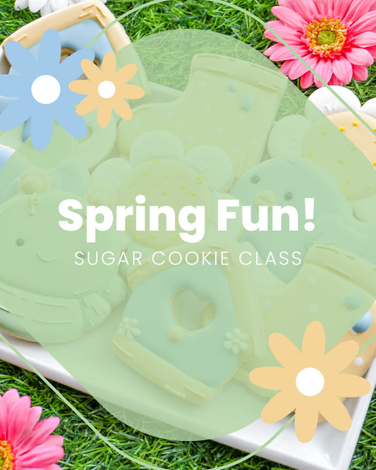 Spring into Fun Sugar Cookie Decorating class
